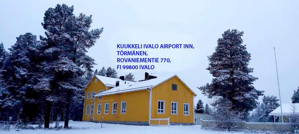 Kuukkeli Ivalo Airport Inn Dış mekan fotoğraf
